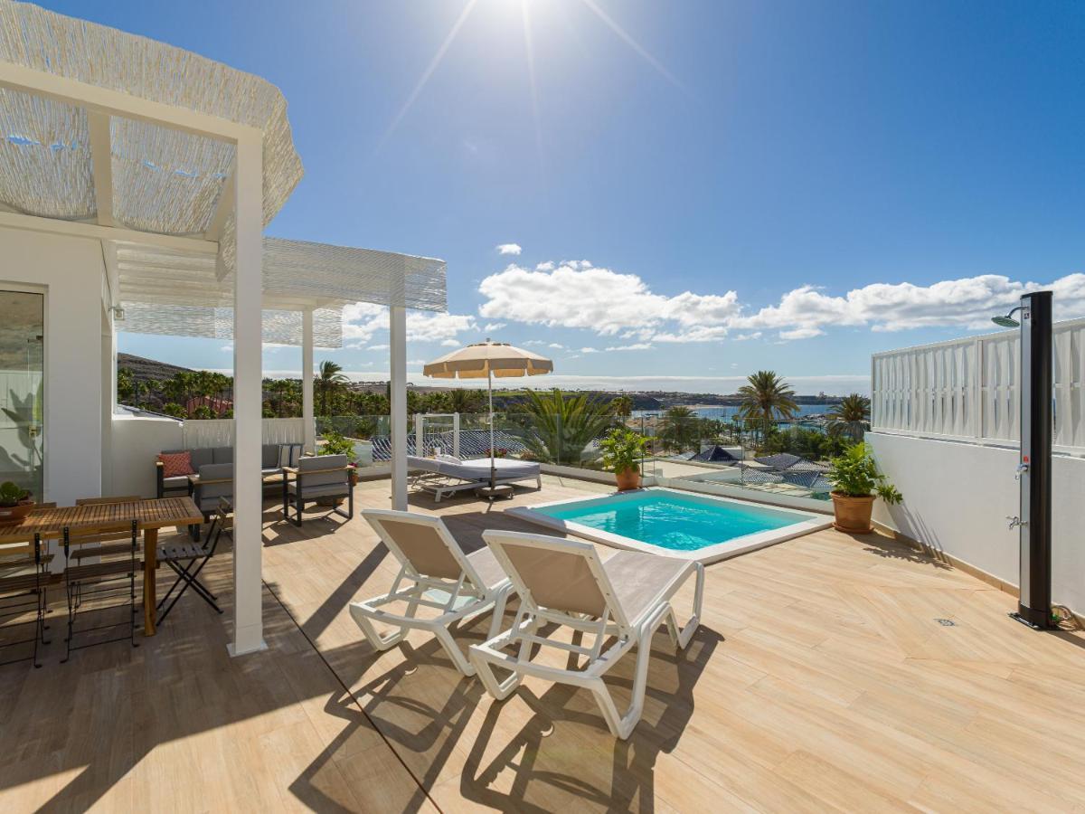Pasitoblanco Porto Mare 7 Seaview Villa Private Heated Pool Пасито Бланко Экстерьер фото